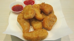 Ten piece chicken nuggets at Dog Dot Cafe